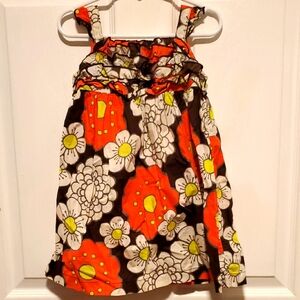Carter's Floral Toddler Girls Sundress with Ruffle Straps - Size 3T